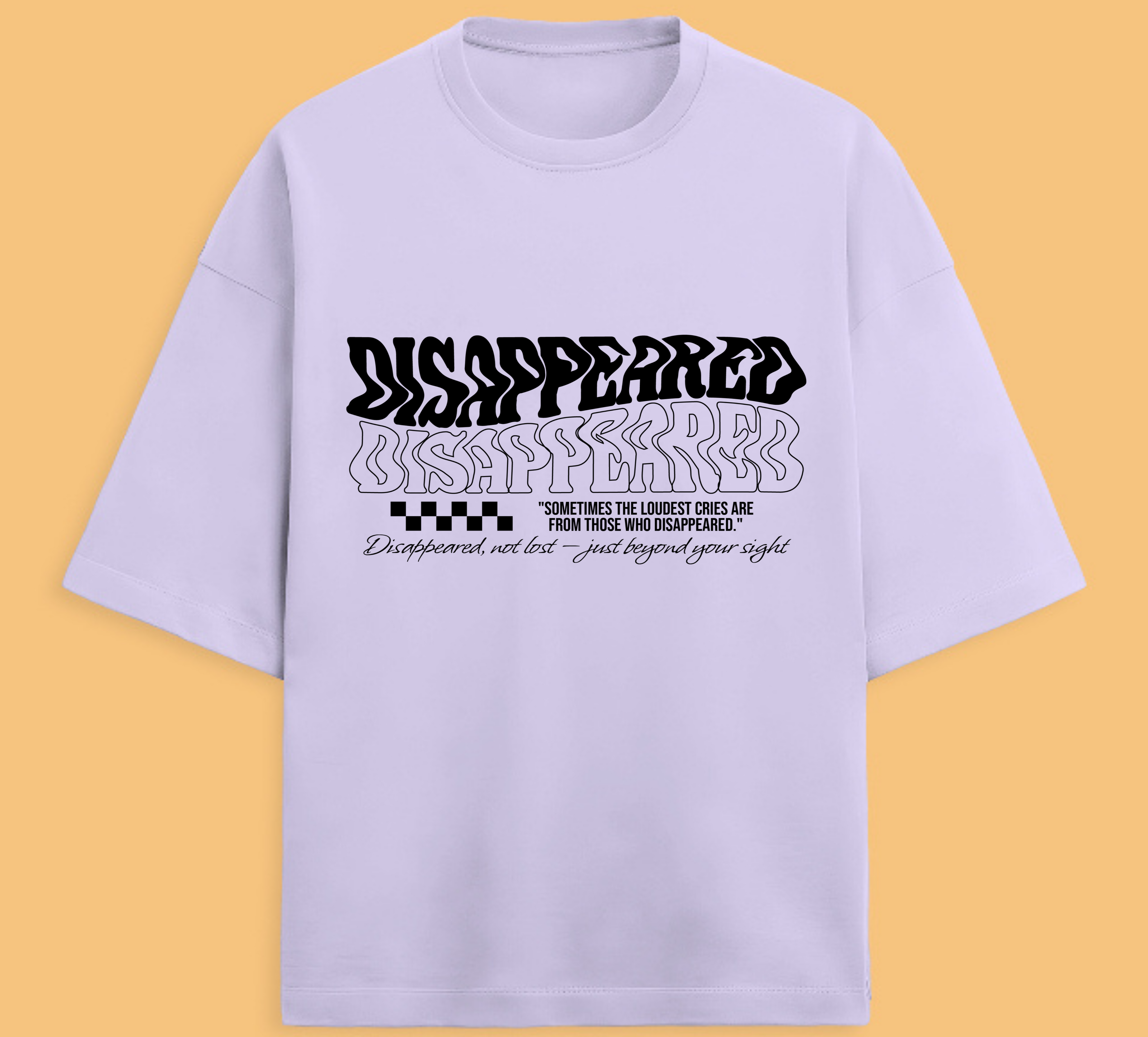 DISAPPEARED-Terry Oversized Tee