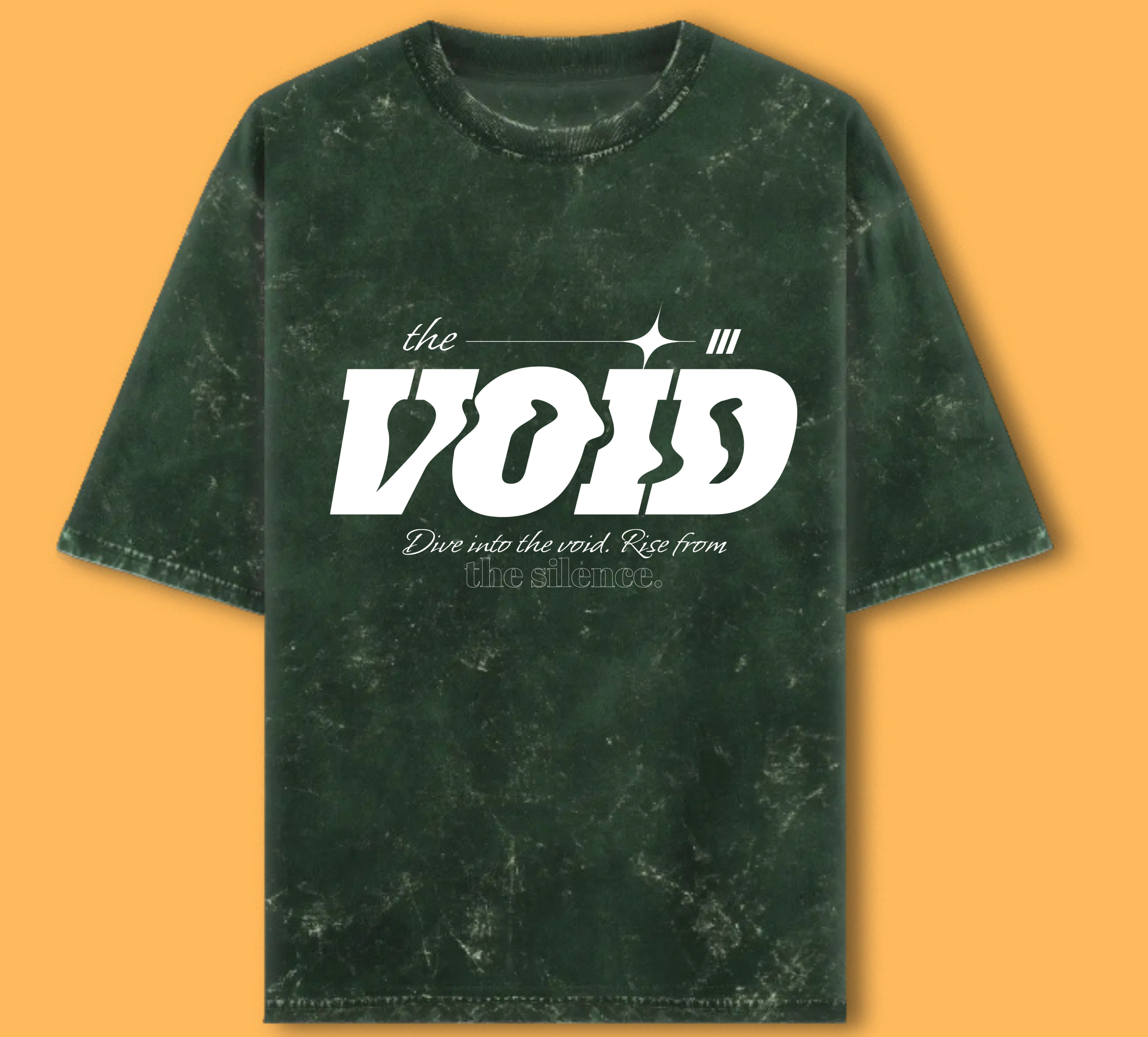 VOID-Acid Washed Oversized Tee